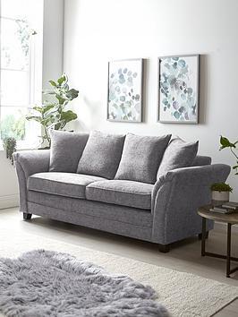 The Very Collection Dury Chunky Weave 3 + 2 Seater Sofa Set