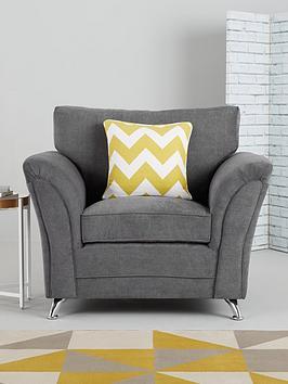 Very Home Dury Fabric Armchair - Fsc&Reg Certified