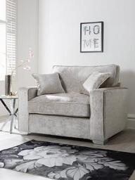 Very Home Chicago Deluxe Fabric Snuggle Chair - Made To Order In The Uk