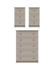 One Call Reid 3 Piece Ready Assembled Package