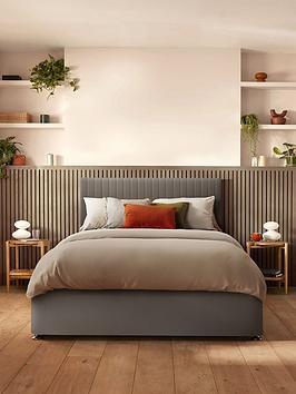 Silentnight Dusk Headboard- Velvet - Charcoal