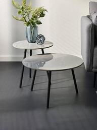 Julian Bowen Casper Nest Of Tables - Grey