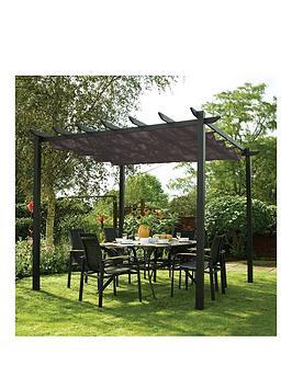 Rowlinson Latina 3 X 3M Grey Canopy