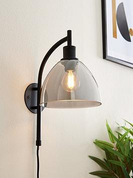 Very Home Beacon Plug In Wall Light