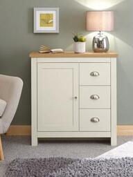 Gfw Lancaster 1 Door, 3 Drawer Multi Unit - Cream