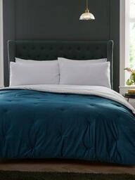 Appletree Austell Velvet Bedspread - Teal