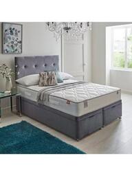 Airsprung Viva Hybrid 1000 Pocket Ottoman Divan - Grey - Fsc&Reg Certified