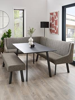 The Very Collection Denver Table & Bench Dining Set