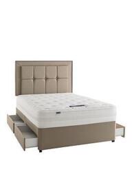 Silentnight 1400 Pocket Ortho Divan Bed Options