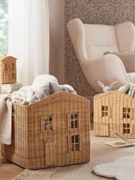 Cuddleco Country Cottage Storage Baskets - Set Of 3