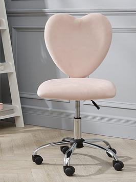 Pink Heart Office Chair Very Home Heart Office Chair Pink Fsc&Reg
