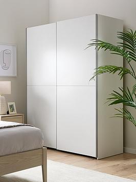 Very Home Nico 150 Cm 2 Door Sliding Wardrobe - White