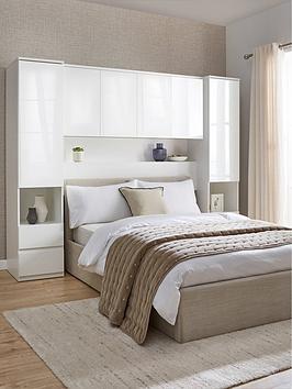 The Very Collection Layton Gloss Overbed Unit