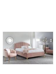 Gfw Pettine End Lift Ottoman Bed - Blush Pink