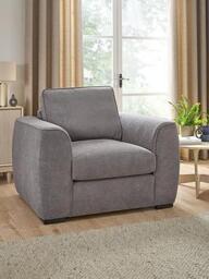 Very Home Seoul Standard Back Fabric Armchair  - Fsc&Reg Certified