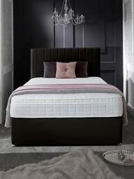 Shire Beds Liberty 1000 Pocket Memory Mattress And Upholstered Divan Base Bed Set (Headboard Sold Separately) - Fsc&Reg Certified