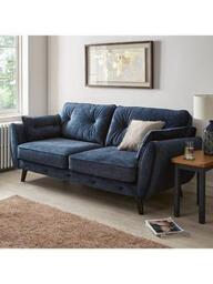 Very Home Paulo Fabric 2 Seater Sofa In Navy - Fsc&Reg Certified - 2 Seater Sofa