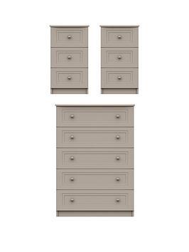 One Call Reid 3 Piece Ready Assembled Package