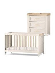 Silver Cross Seville 2 piece set (Cot Bed and Dresser), One Colour