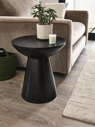 Very Home Drum Side Table - Black - Fsc&Reg Certified