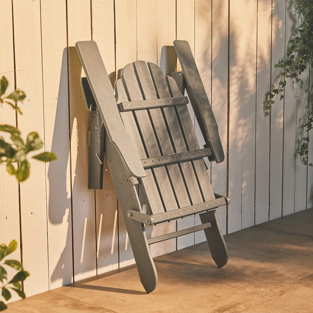 vonhaus folding adirondack chair