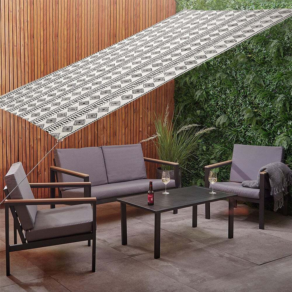 Aztec Print 2x3m Shade Sail