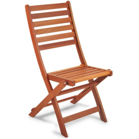 2 Wooden Garden Chairs - thumbnail 4