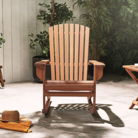 Set of 2 Rocking Adirondack Chair - thumbnail 3