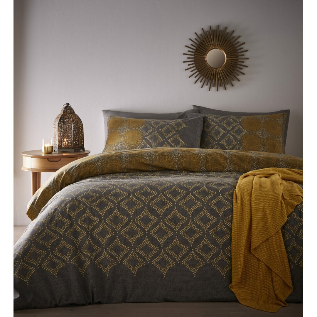Xander Easycare Reversible Duvet Cover Set by Wayfair  ufurnish.com