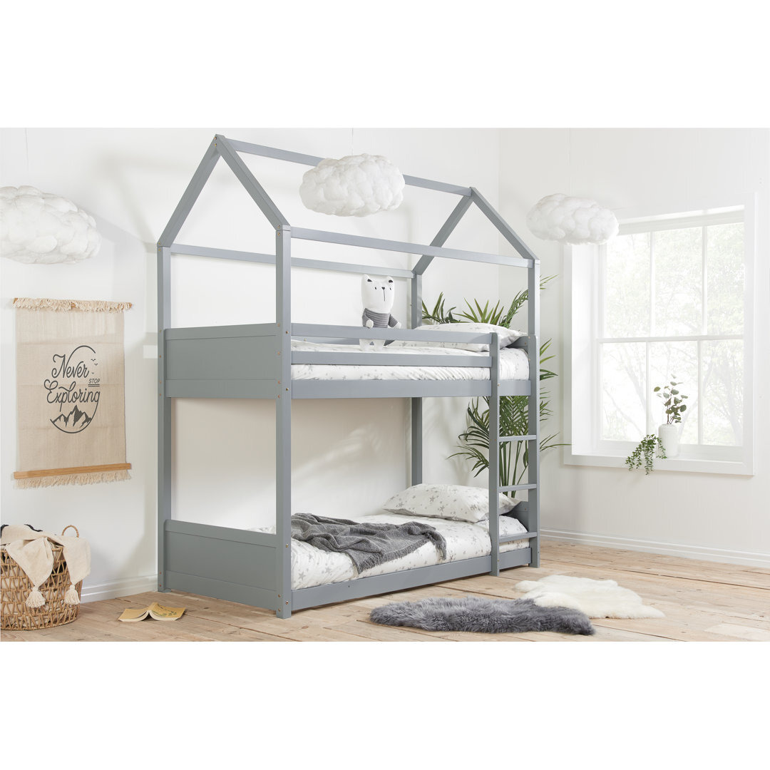 Home Single (3') Solid Wood Standard Bunk Bed By Mack + Milo