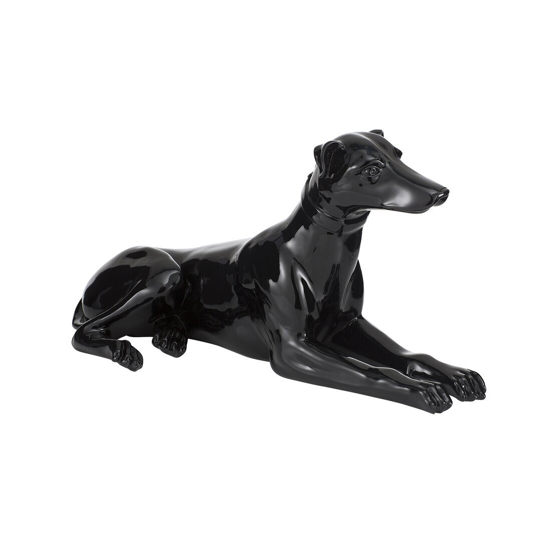 Whippet Dog  Statue