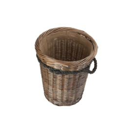 Tall Deluxe Willow Log Basket