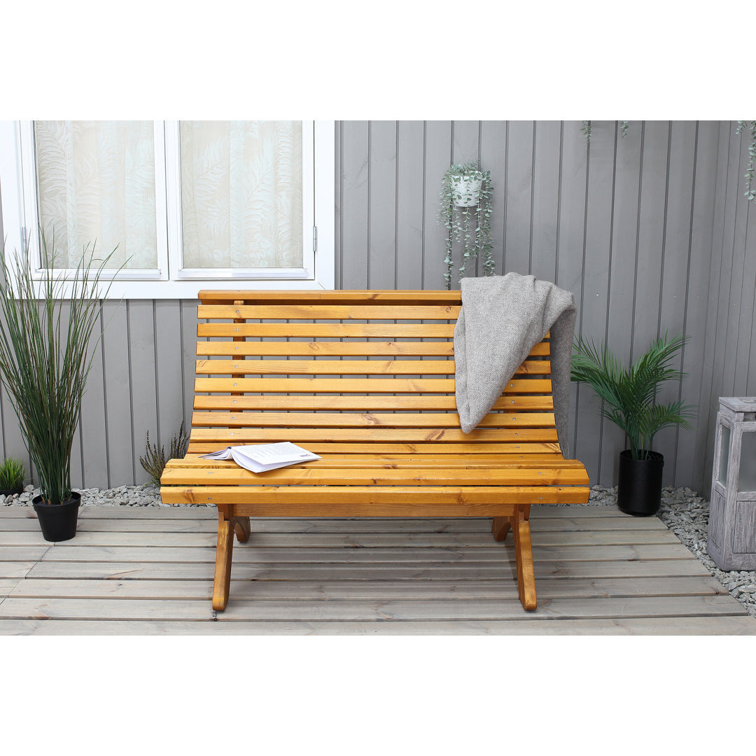 Wayfair Bench Cushions Outdoor Oluna Wooden Bench By Wayfair