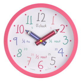 Alma Teaching Kids 26cm Wall Clock