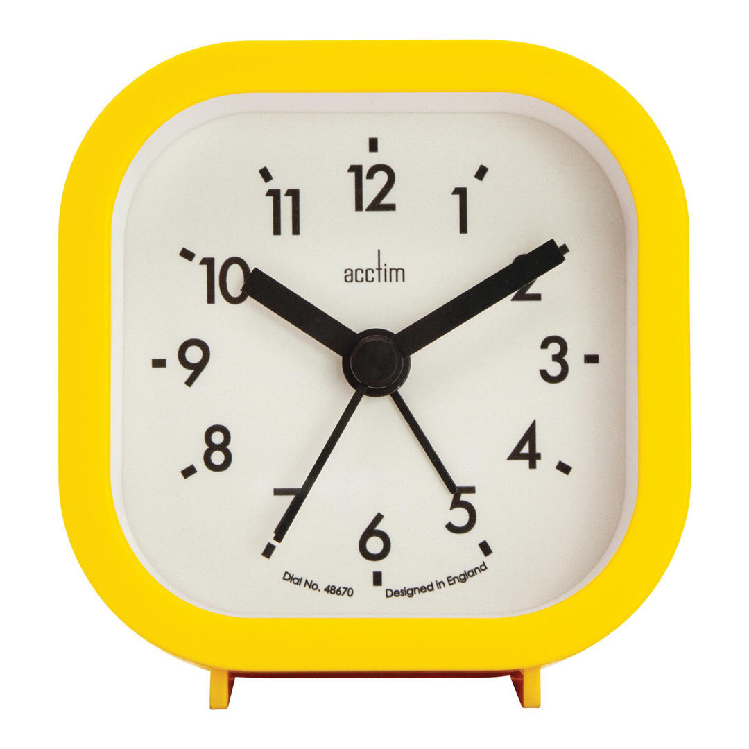 Analog Quartz Alarm Tabletop Clock