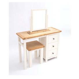 Pompey Dressing Table Set with Mirror