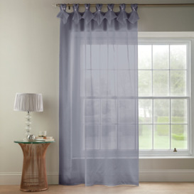 Aoibhne Tiara Tab Top Sheer Curtain Panel