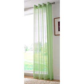 Jamie Eyelet Sheer Voile Curtain Panel