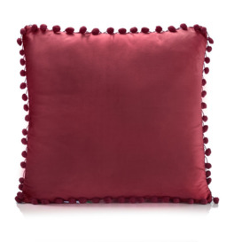 Poms Velvet Cushions