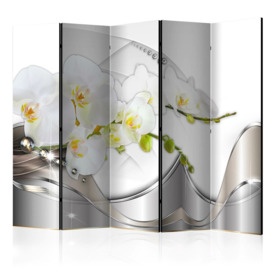 Pearl Dance of Orchids Room Divider