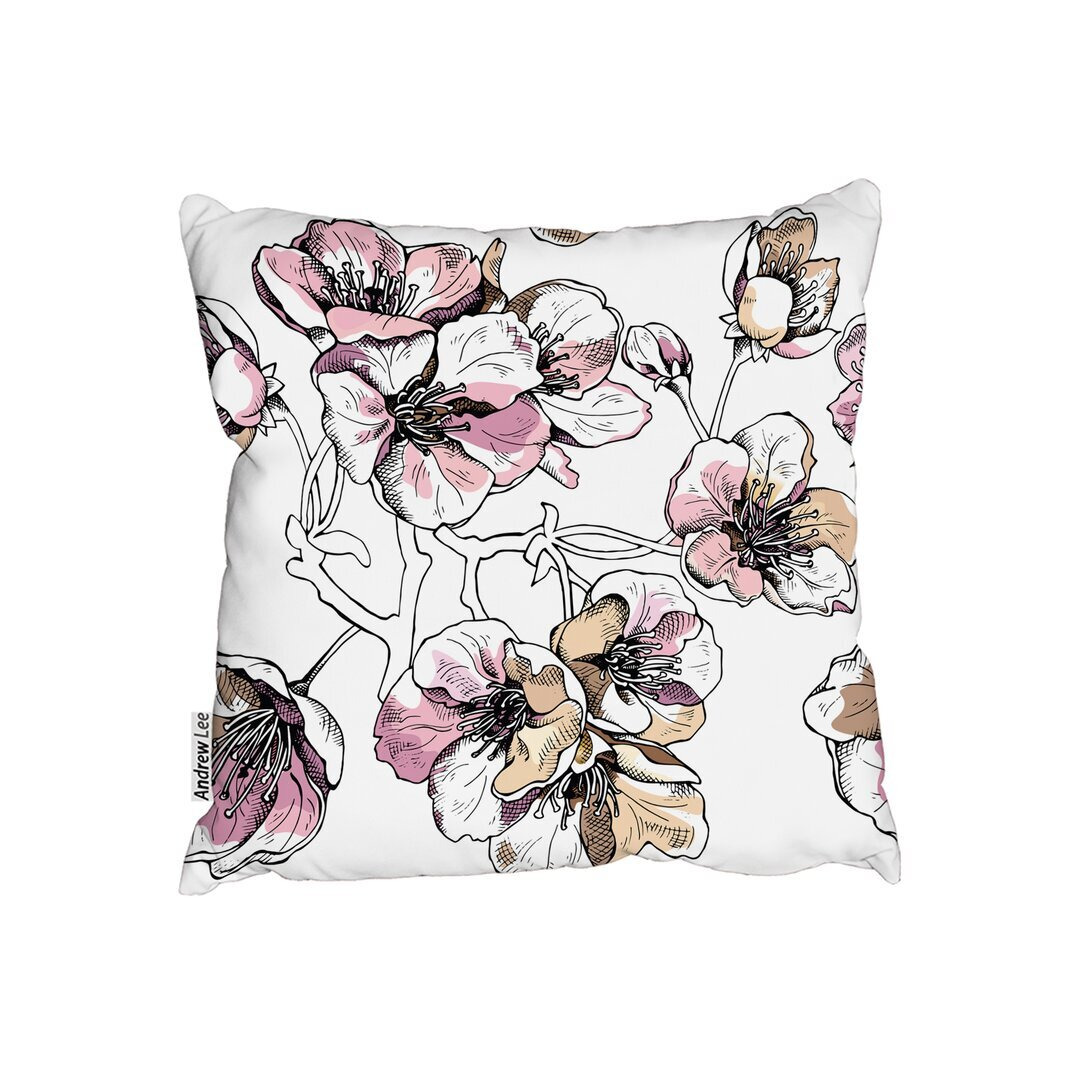 Illustration Cushion with Filling