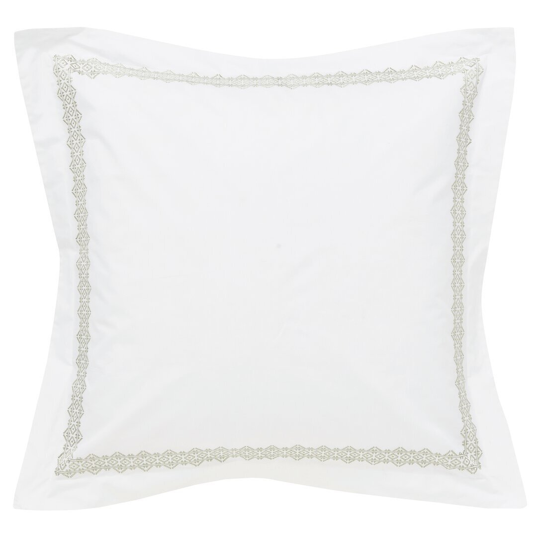Navah Geometric 100% Cotton Square Pillowcase