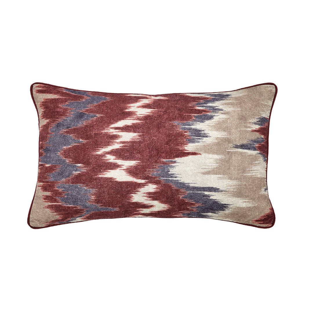 Aris Textured Cotton Feather Filled Cushion