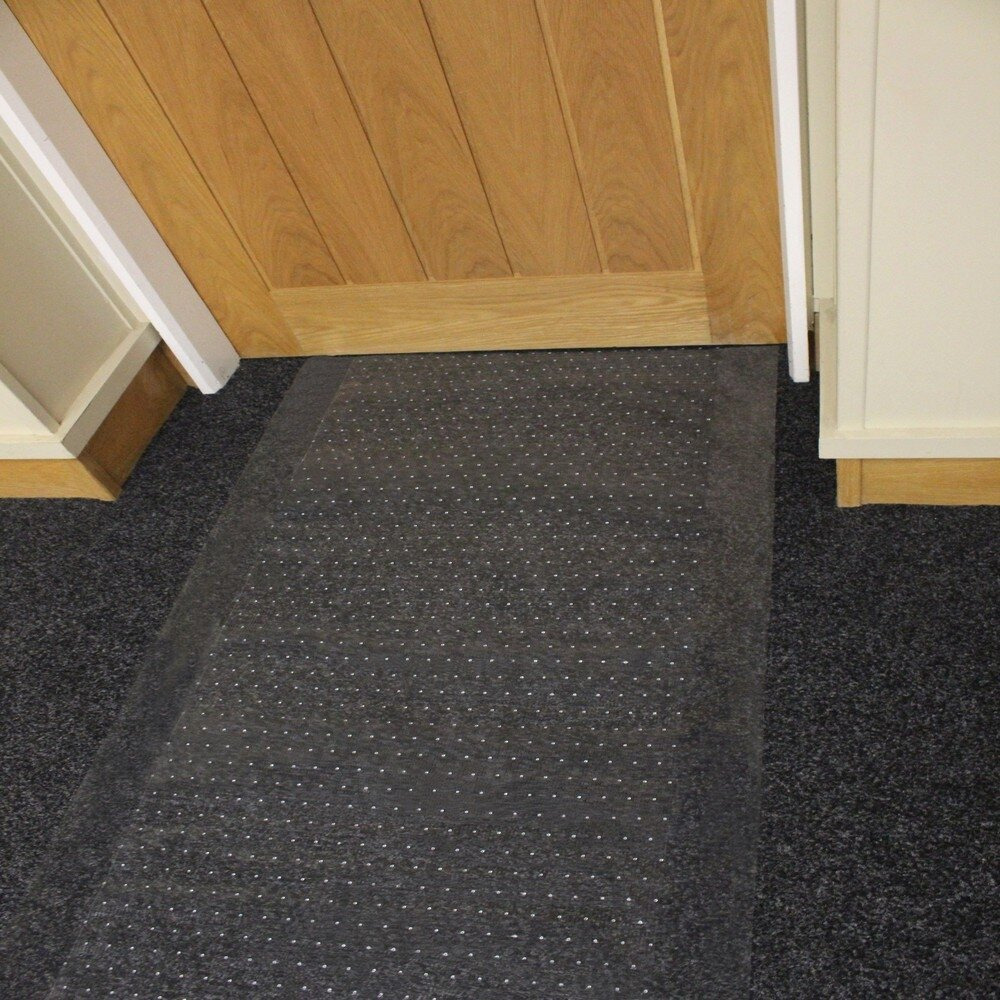 Calder Heavy Duty Clear Plastic Carpet Protector