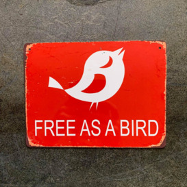 Kalisi Free As a Bird Metal Wall DÃ©cor