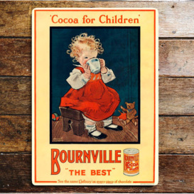 Bournville Cocoa For Children Cadbury Wall Décor