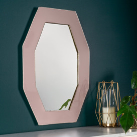 Octagonal Octagon Metal Wall Mirror