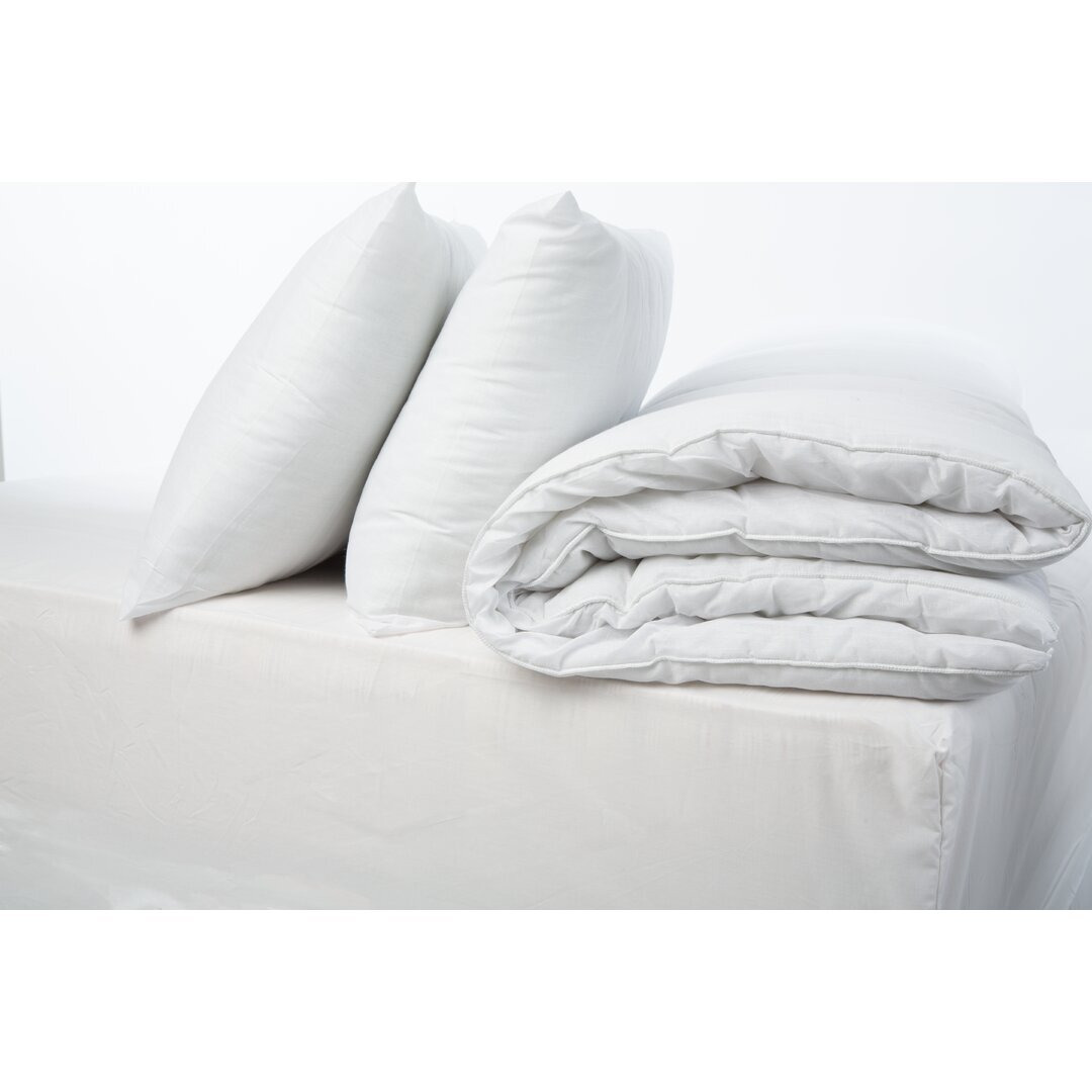 Polyester 15 Tog Duvet with Pillows