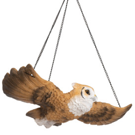 The Garden Owl Hanging Statue