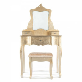 Kayla Dressing Table Set with Mirror